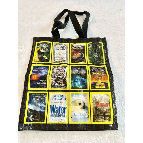 National Geographic Magazine 125th Anniversary Cover Reusable Tote Bag - Picture 1 of 5